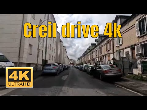 Creil drive 4k - Driving- French region