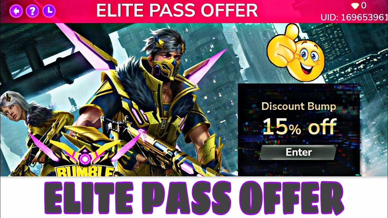 FREE FIRE NEW GLITCH 😍HIDEOUT EVENT ELITE PASS OFFER 🔥ONLY FOR TODAY 😘🤗
