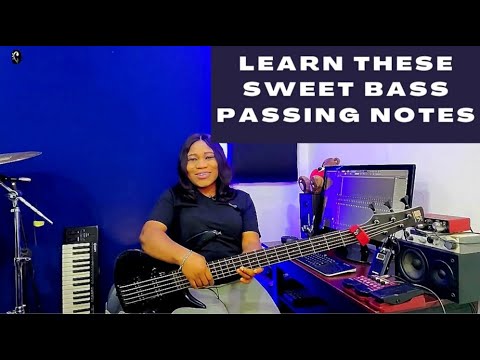 Learn these sweet bass passing notes to your 7 and 3 chords - YouTube