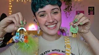 ASMR Earring Shop Roleplay 🍒 (jewelry sounds, tingly tapping, personal attention for sleep) screenshot 3