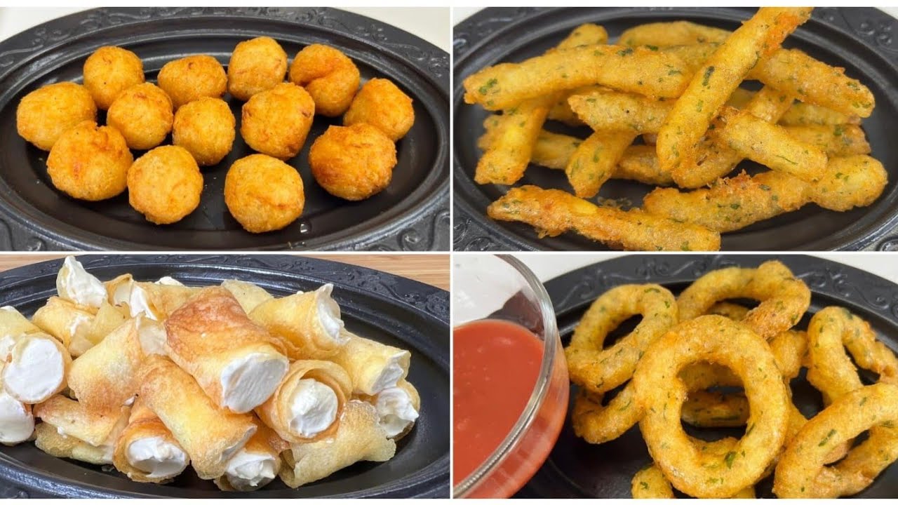 ٤ افكار تعمليهم من البطاطس زي المطاعم و احلي 😉😋 #محمد_حامد #food