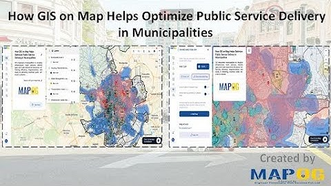How GIS Mapping Improves Public Services in Cities #gismapping #tech #story #publicservice  #nocode