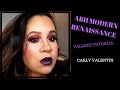 Burgundy Eyes with Dark Purple Metalic Lip|ABH Modern Renaissance Pallette Tutorial