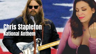 CHRIS STAPLETON “National Anthem” REACTION First Time Hearing!!! #chrisstapleton