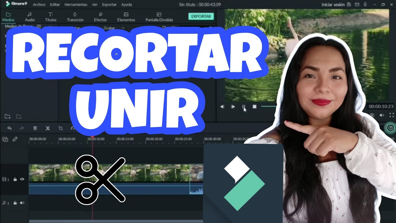 Como Recortar Un Video Con Filmora www.youtube.com