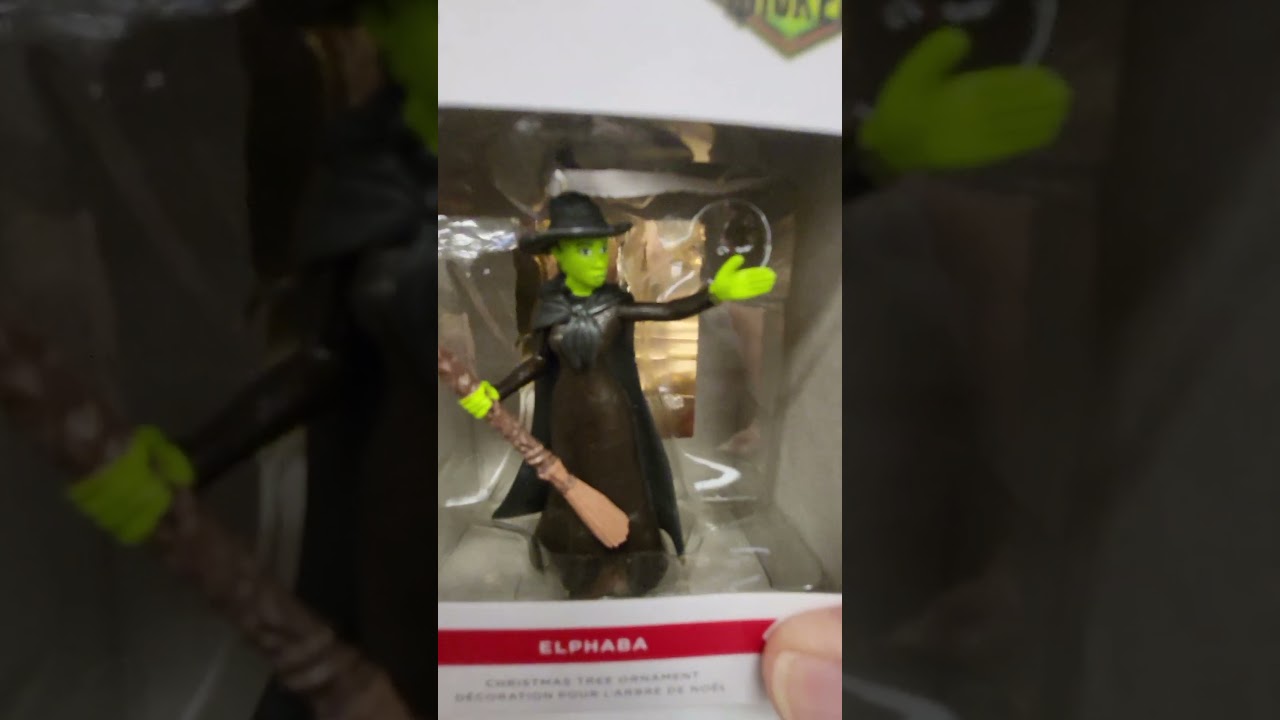 Украшение Wicked Elphaba Hallmark $6.99 — украшения на Хэллоуин или Рождество — отличные идеи для...