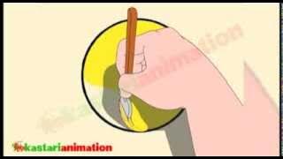 Mengenal Bentuk dan Warna 6: Warna bersama diva - Kastari Animation 