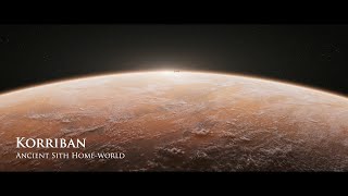 Blender 2.9 Star Wars VFX - Kylo Ren travels to Korriban
