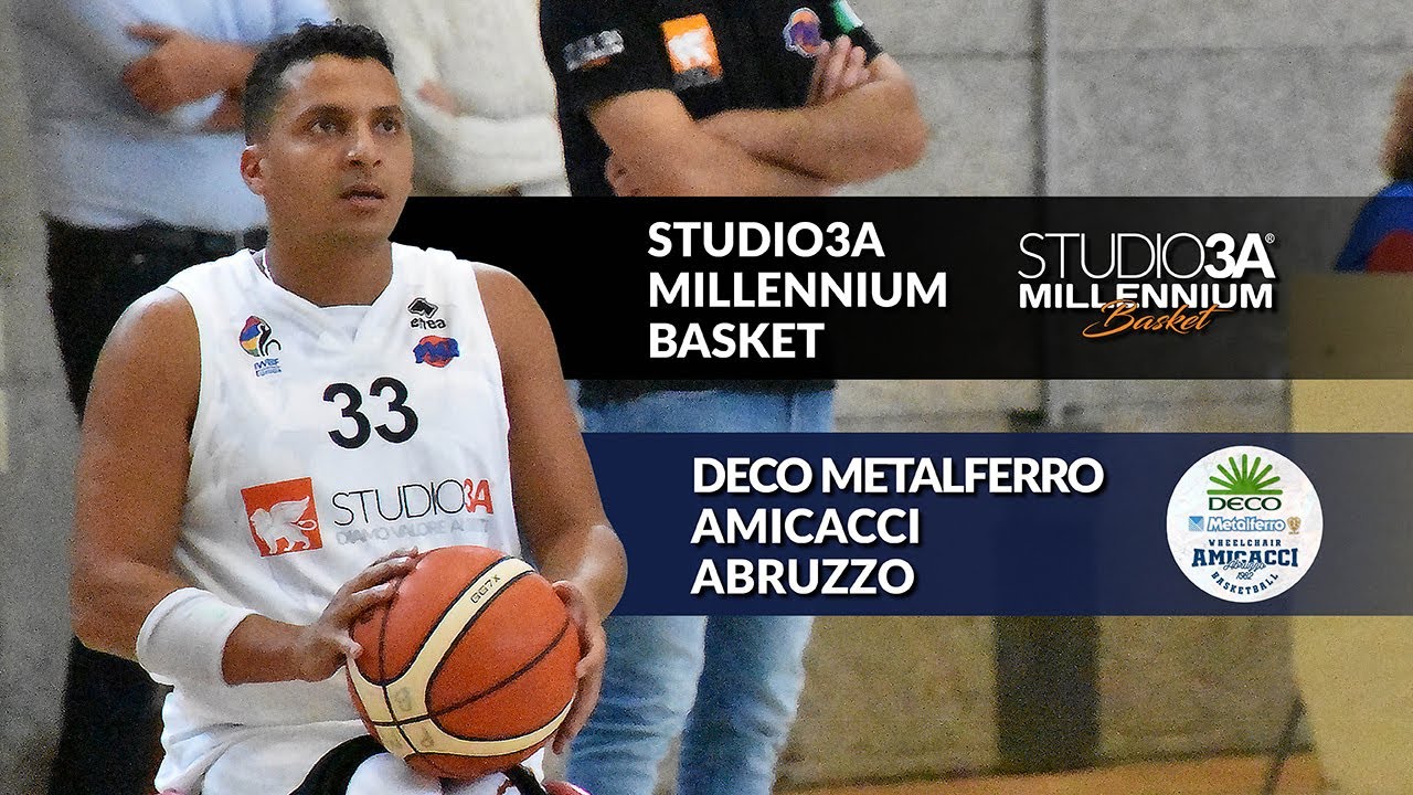 Serie A 2021 22 Studio3A Millennium Basket Amicacci Abruzzo Andata 
