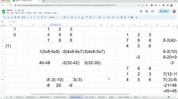 Every Row or Column Interchange will change the sign of the Determinant value.