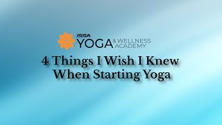 4 Things I Wish I Knew When I started Yoga #YogaAwareness