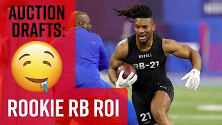 Win Your Auction Draft with a Rookie Running Back? [2023 Salary Cap Drafts]