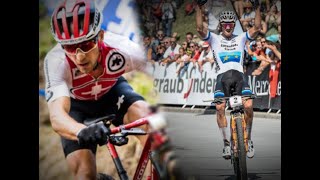 Van Der Poel vs Nino Schurter (short clip)