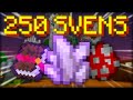 LOOT FROM 250 TIER 4 SVEN PACKMASTER’S! (Hypixel Skyblock)