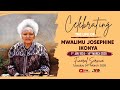 In Loving Memory Of Mwalimu Josephine Ikonya