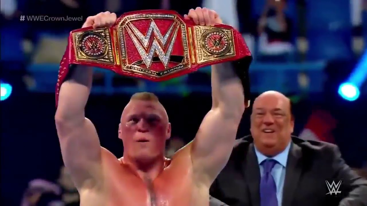 Brock Lesnar Vs Braun Strowman 27 Nov 2018 No Mercy