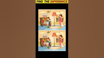 Find The Difference 🤯! Riddles And Puzzles For IQ Test Part 26#viral #shorts #quiz #youtubeshorts