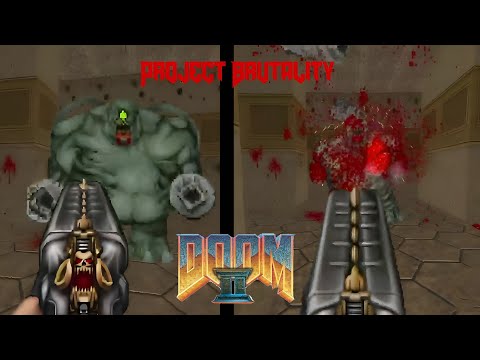 ЧЕТЫРЁХСТВОЛЬНЫЙ ДРОБОВИК ► Project Brutality / Doom II: Hell on Earth