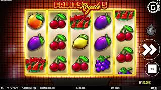 Fruits Royale 5 by Fugaso Slot Features | GamblerID