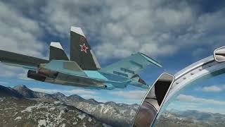 DCS VR SU-33 AAR and Formation Flight