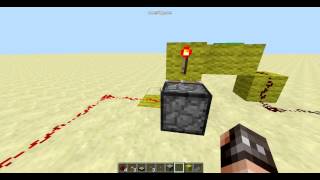 How to build a toggle latch minecraft 1.5 part 1