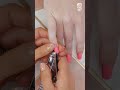 Safely removing acrylic or gel extensions #acrylicremoval #nailtutorial #nailremoval #shorts