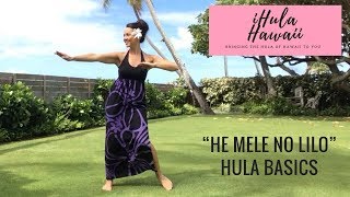 DISNEY'S LILO & STITCH - "HE MELE NO LILO" - HULA BASICS FOR BEGINNERS