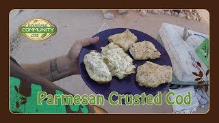 Parmesan Crusted Cod with Baked Potato | Cooking with Coz - 010