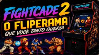 [TUTORIAL] - FIGHTCADE 2: O FLIPERAMA QUE VOCE TANTO QUERIA CHEGOU ... #antigasjogatinas