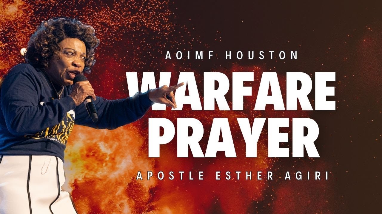 Holy Ghost Fire Baptism | Apostle Esther Agiri | Warfare Prayer - YouTube