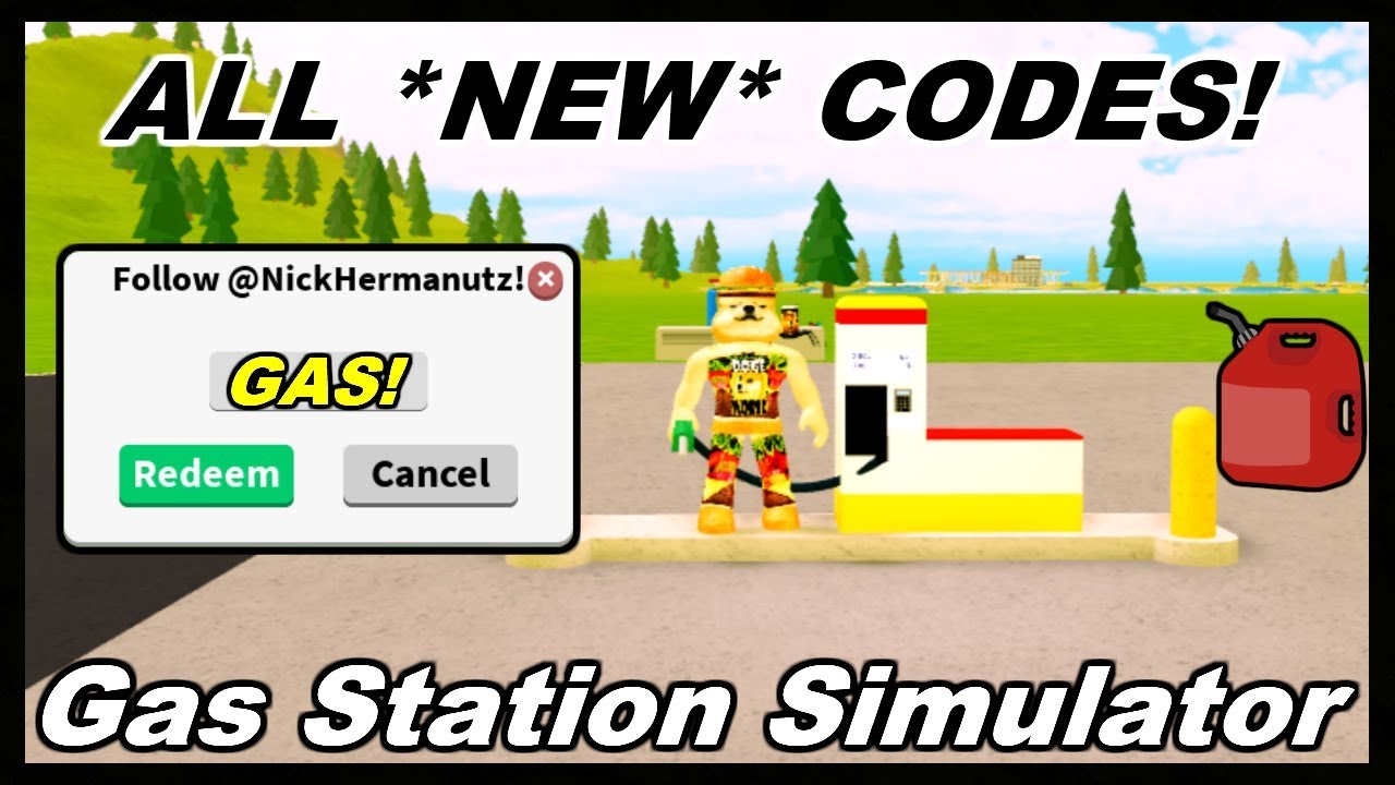  NEW ALL GAS STATION SIMULATOR CODES Roblox Gas Station Simulator YouTube