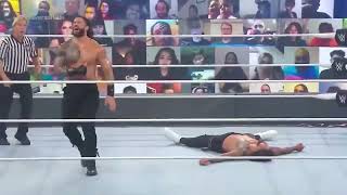 Roman Reigns Superman Punch to The Usos
