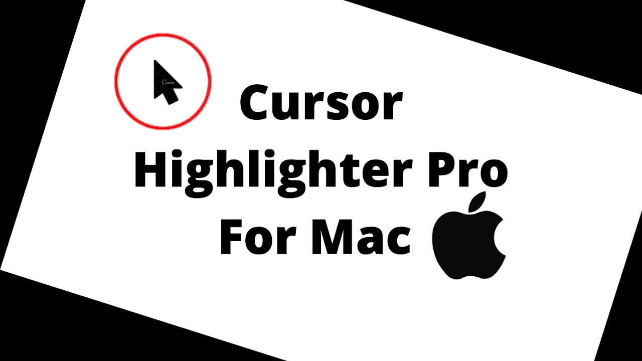 How to Get Cursor Highlighter for Catalina YouTube