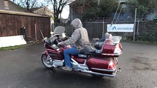 2009 HONDA GL1800 GOLDWING MOTORCYCLE (1010)