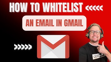 Whitelisting | How to Whitelist an Email Address in Gmail