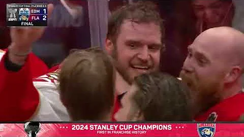 Florida Panthers 2024 Stanley Cup Finals Win Horn