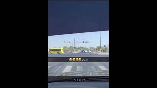 حادث اصطدام باص بدورية شرطة أبوظبي
