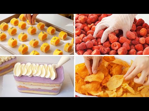 ASMR  Yummy Food Cooking Compilation #1| Easy Creative Recipe | Cake Story |Tiktok ASMR Cooking