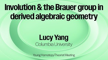 Involution & the brauer group in derived algebraic geometry