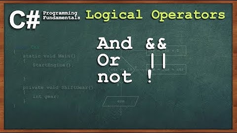 C# Logical Operators  Console Application Part 7 | Tagalog tutorial