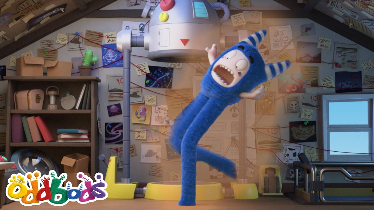 Pogo's Growth Chamber FAIL! TOO TALL! 🤯 | Oddbods Full Episode | Funny Cartoons for Kids