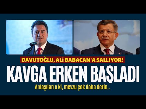 Davutoğlu-Babacan kavgası erken başladı!.. RASİM BOLBOL – MAKALE DİNLE