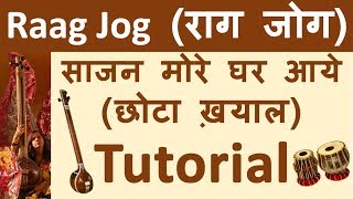 Here is free online class/tutorial of raag jog by mrs. richa shukla
from saraswati sangeet academy lucknow. in this tutorial you can
listen chhota khayal ...