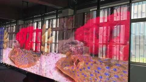 GOB Transparent led sceen--HOXLED