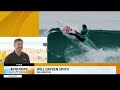 US Open of Surfing taking place in Huntington Beach as beachgoers warned of hazardous conditions