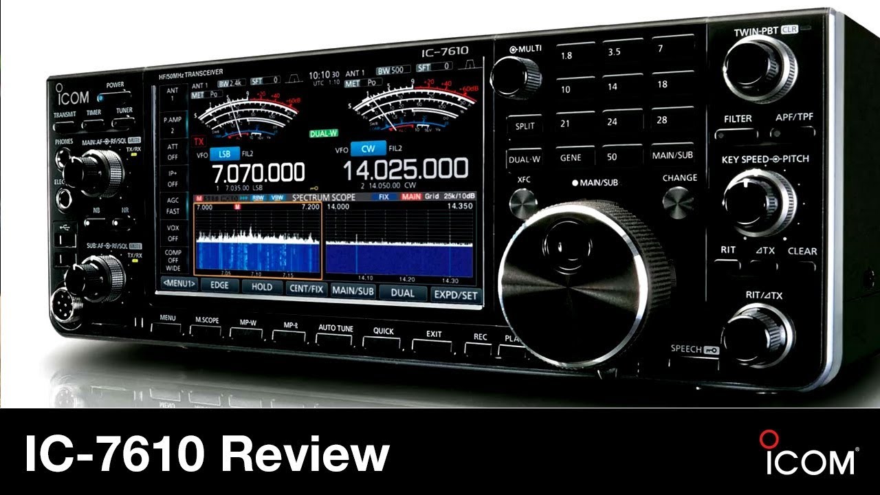 The Ultimate XMAS Present for an IC-7610 Owner: Icom RC-28 Remote