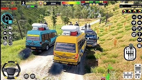 EURO MINI COACH GAME : BUS GAME 2024 : PUBLIC TRANSPORTATION ANDROID GAMEPLAY @Gvolcano  #game