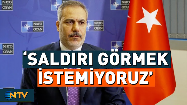 Hakan Fidan, İsrail'in Suriye'ye Yönelik Saldırılarına Tepki Gösterdi | NTV