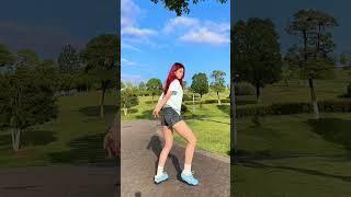 She Didn’t Expect This Beat Drop 🔥💃 #dance #poppingdancer #kpop