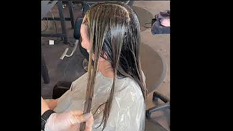 Ash Brown Balayage Toner Formula - shadow root tut...